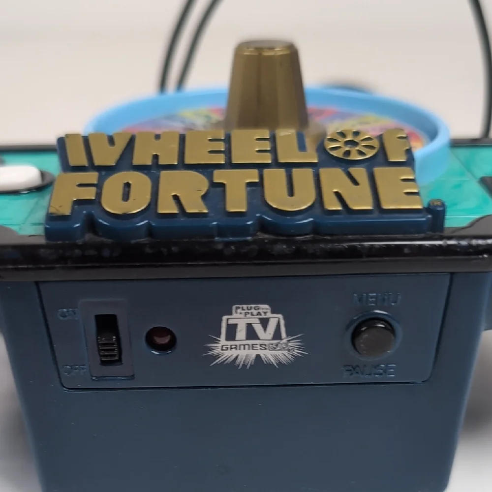 Wheel of Fortune Handheld Console - Teal and Black